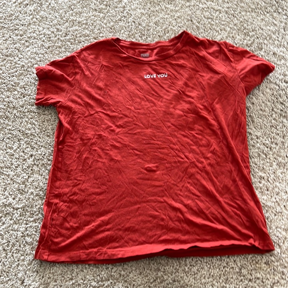 PINK Victoria’s Secret love you TEE T-Shirt